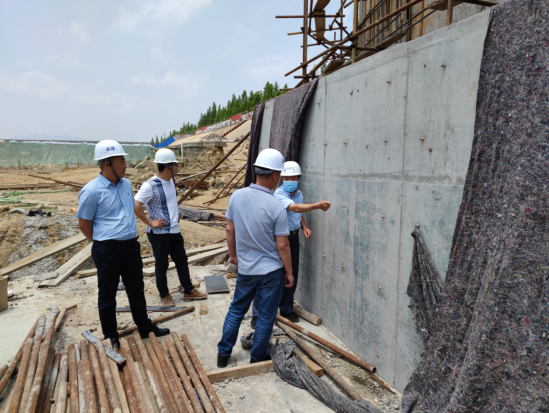 山东水工建设科技咨询有限公司开展安全生产月检查督导工作(图2)