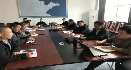 胶东调水渠沉砂池渠道清淤工程项目组织业务培训及现场调度会议(图2)