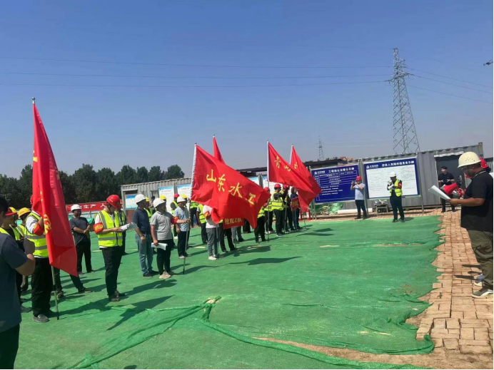 德州市庆云县大胡楼沟综合治理（引调水）项目（一期）组织开展综合应急演练(图2)